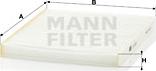 Mann-Filter CU 2129 - Филтър купе (поленов филтър) vvparts.bg