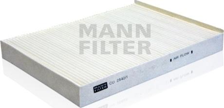 Mann-Filter CU 2842/1 - Филтър купе (поленов филтър) vvparts.bg