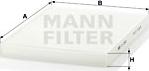 Mann-Filter CU 2882 - Филтър купе (поленов филтър) vvparts.bg
