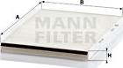 Mann-Filter CU 2839 - Филтър купе (поленов филтър) vvparts.bg