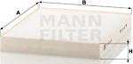 Mann-Filter CU 23 003 - Филтър купе (поленов филтър) vvparts.bg