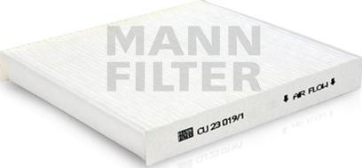 Mann-Filter CU 23 019/1 - Филтър купе (поленов филтър) vvparts.bg