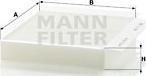 Mann-Filter CU 2338 - Филтър купе (поленов филтър) vvparts.bg