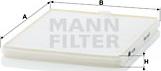 Mann-Filter CU 2326 - Филтър купе (поленов филтър) vvparts.bg