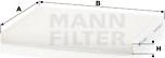 Mann-Filter CU 2243 - Филтър купе (поленов филтър) vvparts.bg