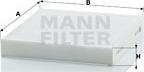 Mann-Filter CU 2232 - Филтър купе (поленов филтър) vvparts.bg