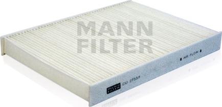 Mann-Filter CU 2733/1 - Филтър купе (поленов филтър) vvparts.bg