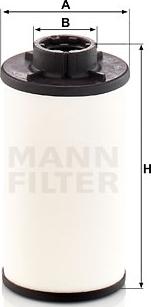 Mann-Filter H 6003 Z - Хидравличен филтър, автоматична предавателна кутия vvparts.bg