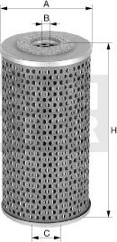 Mann-Filter P 819/1 - Горивен филтър vvparts.bg