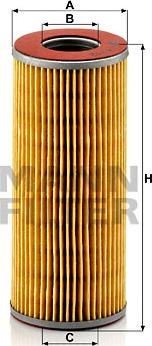 Mann-Filter H 712 k - Маслен филтър vvparts.bg