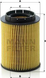 Mann-Filter HU 932/6 n - Маслен филтър vvparts.bg