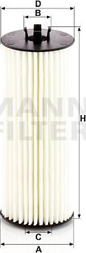 Mann-Filter HU 6008/1 Z - Маслен филтър vvparts.bg