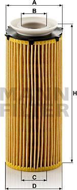 Mann-Filter HU 720/3 x - Маслен филтър vvparts.bg