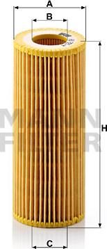 Mann-Filter HU 721/4 x - Маслен филтър vvparts.bg