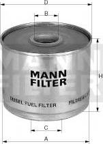 Mann-Filter P 945/2 - Горивен филтър vvparts.bg