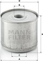 Mann-Filter P 917/1 x - Горивен филтър vvparts.bg