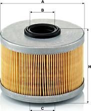 Mann-Filter P 716/1 x - Горивен филтър vvparts.bg