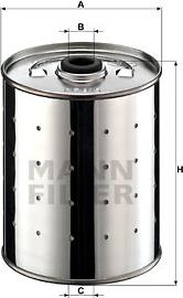 Mann-Filter PF 915 n - Маслен филтър vvparts.bg