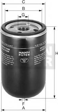 Mann-Filter WK 723/3 - Горивен филтър vvparts.bg