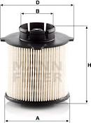 Mann-Filter PU 9001 x - Горивен филтър vvparts.bg