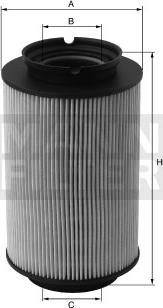 Mann-Filter PU 936 x - Горивен филтър vvparts.bg