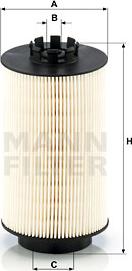 Mann-Filter PU 10 008 x - Горивен филтър vvparts.bg