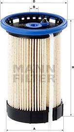 Mann-Filter PU 8014 - Горивен филтър vvparts.bg