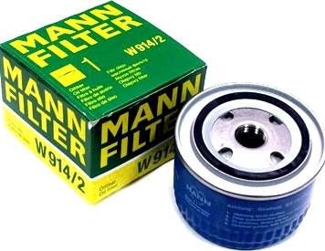 Mann-Filter W 914/2 (10) - Маслен филтър vvparts.bg