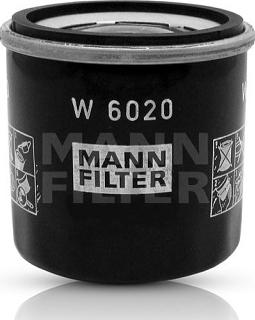 Mann-Filter W 6020 - Маслен филтър vvparts.bg