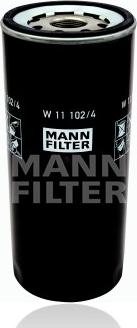 Mann-Filter W 11 102/4 - Маслен филтър vvparts.bg