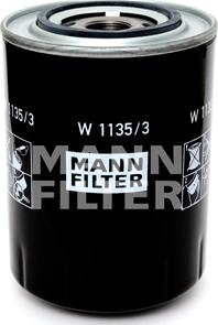 Mann-Filter W 1135/3 - Маслен филтър vvparts.bg