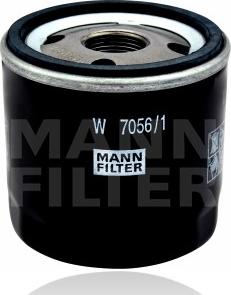 Mann-Filter W 7056/1 - Маслен филтър vvparts.bg