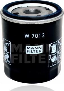 Mann-Filter W 7013 - Маслен филтър vvparts.bg