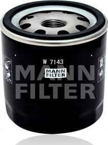 Mann-Filter W 714/3 - Маслен филтър vvparts.bg