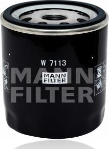 Mann-Filter W 7113 - Маслен филтър vvparts.bg