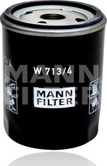 Mann-Filter W 713/4 - Маслен филтър vvparts.bg