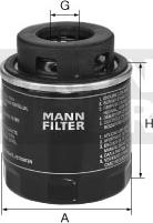 Mann-Filter W 712/91 - Маслен филтър vvparts.bg