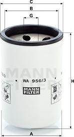 Mann-Filter WA 956/3 - Филтър за охладителната течност vvparts.bg