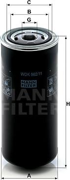 Mann-Filter WDK 962/11 - Горивен филтър vvparts.bg