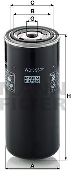 Mann-Filter WDK 962/1 - Горивен филтър vvparts.bg