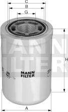 Mann-Filter WH 980/1 - Маслен филтър vvparts.bg