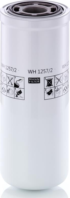 Mann-Filter WH 1257/2 - Филтър, работна хидравлика vvparts.bg