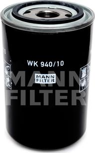 Mann-Filter WK 940/10 - Горивен филтър vvparts.bg