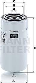 Mann-Filter WK 9041 x - Горивен филтър vvparts.bg