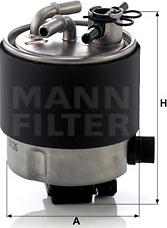 Mann-Filter WK 9026 - Горивен филтър vvparts.bg