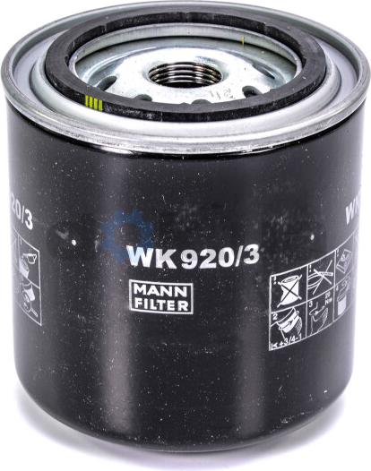 Mann-Filter WK 920/3 - Горивен филтър vvparts.bg