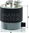 Mann-Filter WK 920/7 - Горивен филтър vvparts.bg