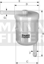 Mann-Filter WK 42/11 - Горивен филтър vvparts.bg