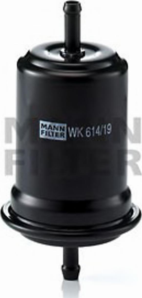 Mann-Filter WK 614/19 - Горивен филтър vvparts.bg