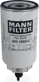 Mann-Filter WK 1060/4 - Горивен филтър vvparts.bg